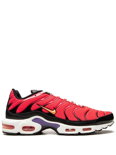 Nike Air Max Plus "siren Red" Sneakers In Siren Red,black,white,bright Mango