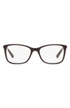 Michael Kors 53mm Optical Glasses In Cordovan