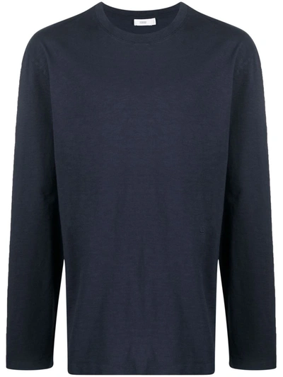 Closed Organic Cotton Long-sleeve Top In Blue