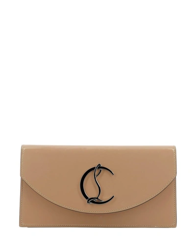 Christian Louboutin "loubi 54" Clutch In Pink