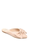 Journee Collection Women's Dott Bow Mules In Beige