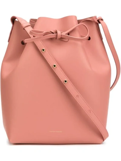 Mansur Gavriel Bucket Bag In Pink