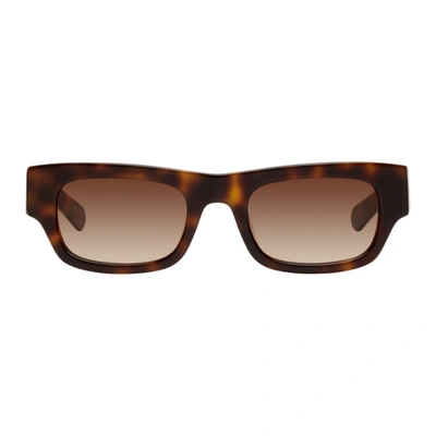 Flatlist Eyewear Tortoiseshell Frankie Sunglasses In Tortoise /