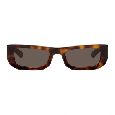 Flatlist Eyewear Tortoiseshell Bricktop Sunglasses In Tortoise /