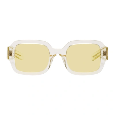 Flatlist Eyewear Yellow Tishkoff Sunglasses In Crystal Yel