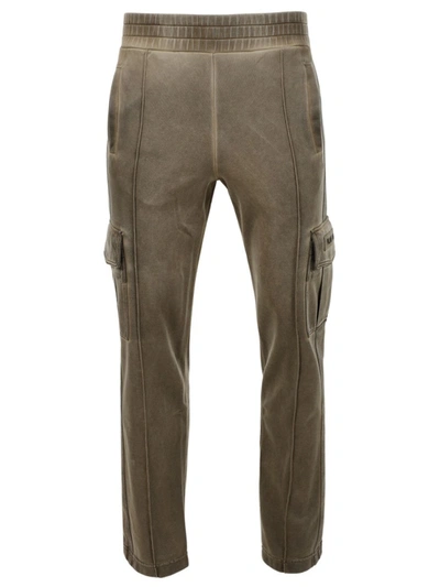 Palm Angels Gd Cargo Track Pants In Brown