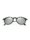 Kyme 48mm Oval Sunglasses In Silver