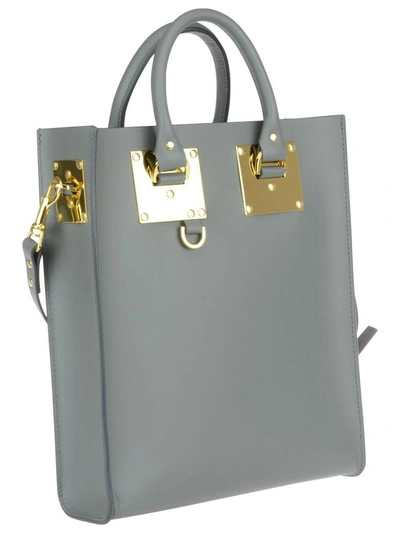 Sophie Hulme Mini Albion Bag In Charcoal