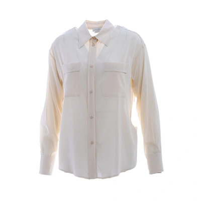 Ballantyne Silk Blend Shirt In Cream