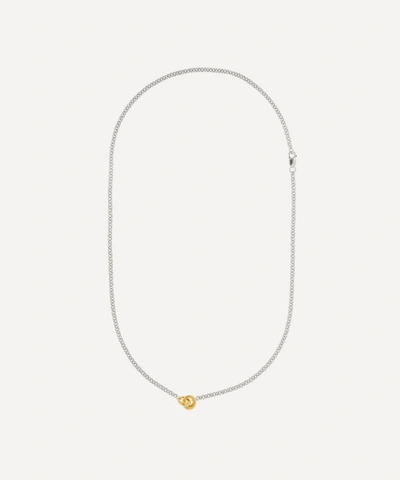 Otiumberg Silver Link Up Chain Necklace