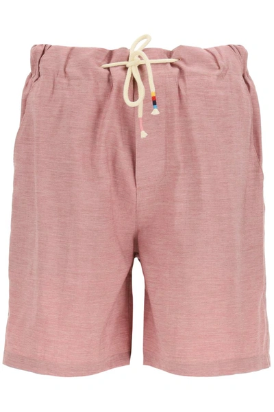 The Silted Company Coffin Portland Shorts In Pink