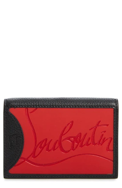 Christian Louboutin Card Holder In Red