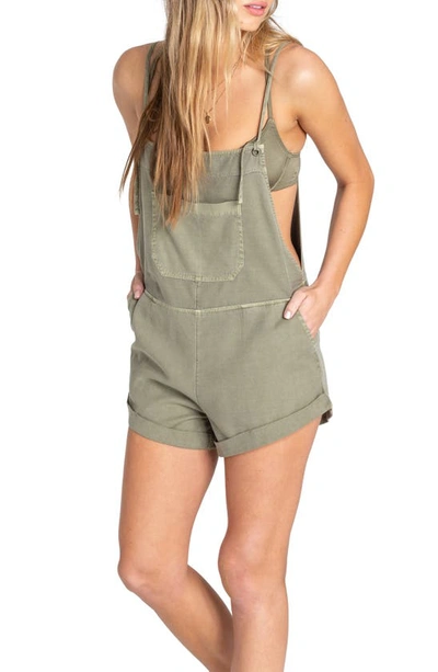 Billabong Wild Pursuit Overalls In Sage