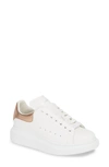 Alexander Mcqueen Sneaker In White/rose Gold 171