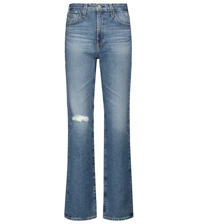 Ag Alexxis Vinte Straight Jeans In Blue