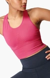 Sweaty Betty Stamina Longline Sports Bra (buy More & Save) In Tayberry Pink