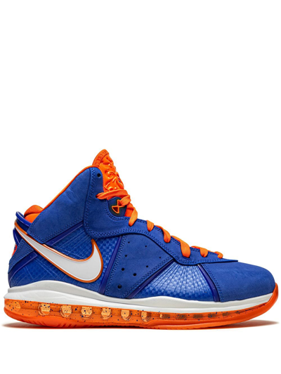 Nike Lebron 8 Qs High-top Sneakers In Blue