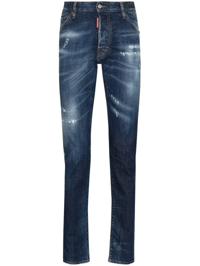 Dsquared2 Cool Guy Slim-fit Jeans In Blu