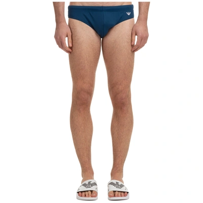 Emporio Armani Men's Brief Swimsuit Bathing Trunks Swimming Suit In Opale