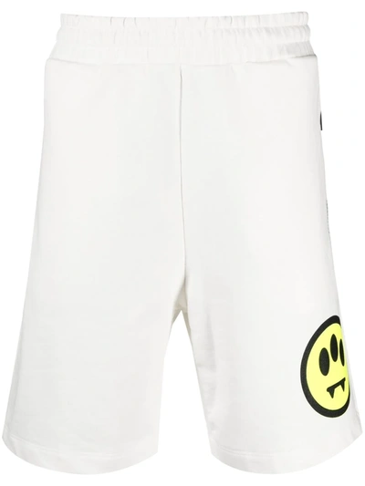 Barrow Cotton Bermuda With Logo Patch In White