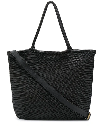 Officine Creative Susan 02 Woven Bag In Black