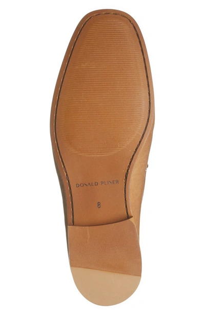 Donald Pliner Calf Leather Bit Loafer In Sand