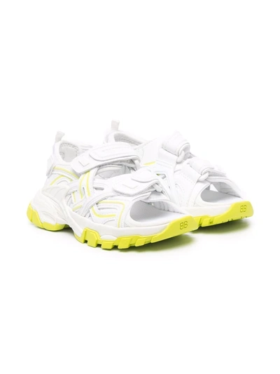 Balenciaga Track凉鞋 In White