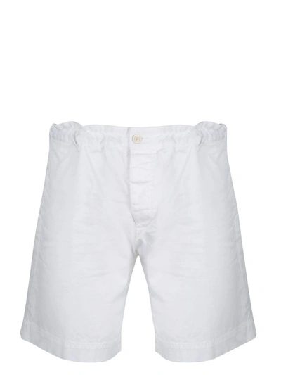 Dsquared2 Explorer Drawstring Shorts In White