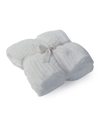Barefoot Dreams Cozychic Ribbed Throw Blanket In White