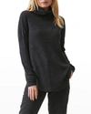 Michael Stars Marcy Thermal Shirttail Tunic In Grey