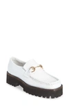 Intentionally Blank Hk2 Loafer In White Leather