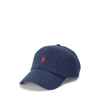 Ralph Lauren Cotton Piqué Ball Cap In Navy