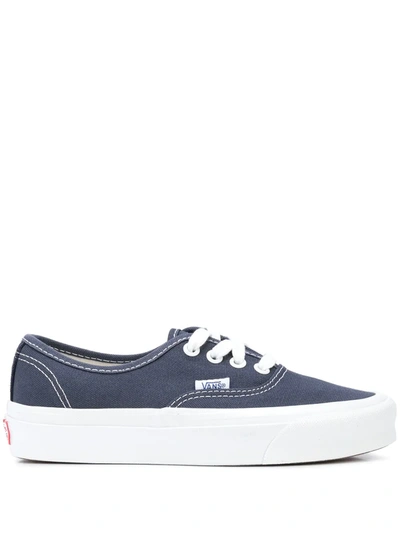 Vans Authentic Lace-up Sneakers In Blue