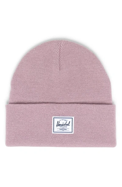 Herschel Supply Co Elmer Knit Beanie In Ash Rose