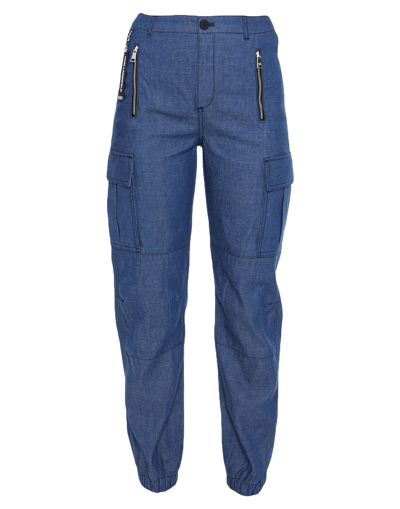 Karl Lagerfeld Denim Cropped In Blue