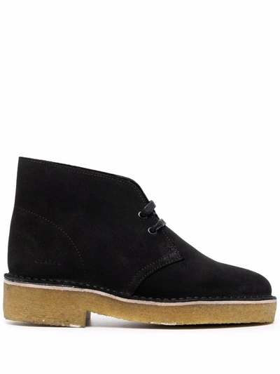 Clarks Originals Lace-up Ankle Boots In Black