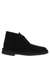 Clarks Ankle Boots In Black