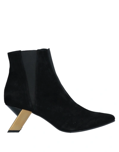 Daniele Ancarani Ankle Boots In Black