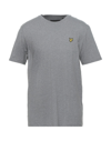 Lyle & Scott T-shirts In Grey