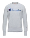 Champion Sweatshirts In Light Grey