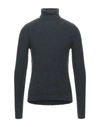 Roberto Collina Turtlenecks In Steel Grey