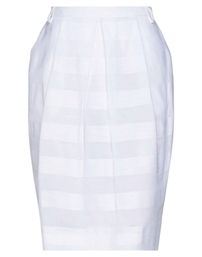 Malo Midi Skirts In White