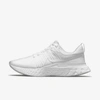 Nike React Infinity Run Flyknit 2 "triple White" Sneakers In White/white/pure Platinum