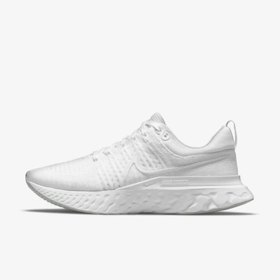 Nike React Infinity Run Flyknit 2 Men's Road Running Shoes In White,pure  Platinum,white | ModeSens