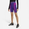 Nike Sportswear Women's Shorts In Court Purple,red Plum,white