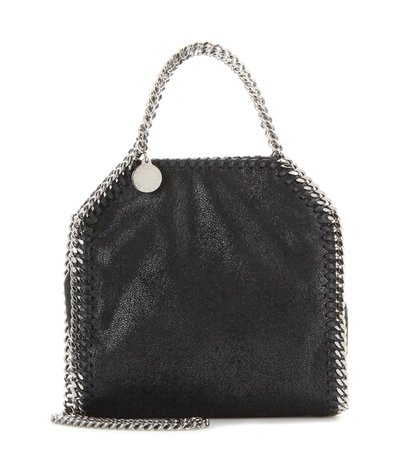 Stella Mccartney Falabella Tiny Shoulder Bag In Black