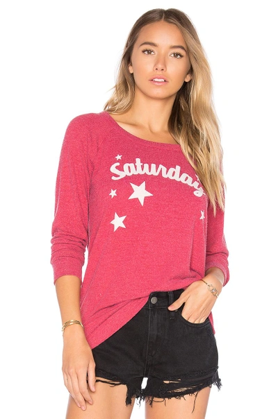 Chaser Saturday Top In Red