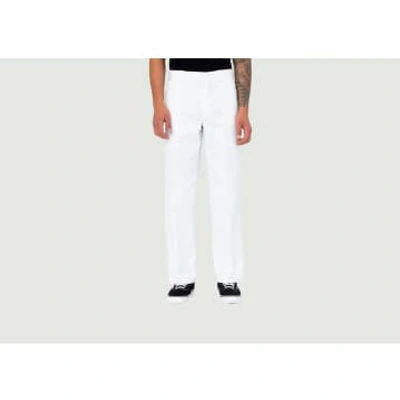 Dickies 874 White Straight-leg Trousers