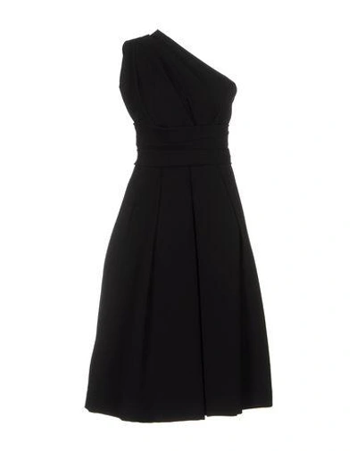 Preen By Thornton Bregazzi Knee-length Dresses In Black