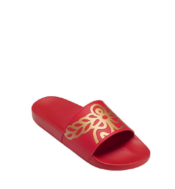 mcm tan slides